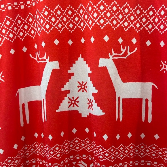 Christmas Bodycon Reindeer Dress - Picture 5 of 7